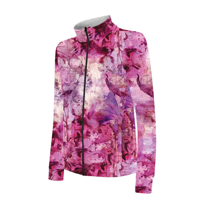 "MAX" CHILDREN'S TRAINING JACKET - PINK PARADISE PAT. 3 - Functional fabric (98/104)