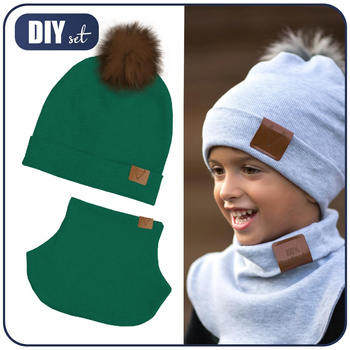 LUSH MEADOW - Zestaw do uszycia czapki i komina