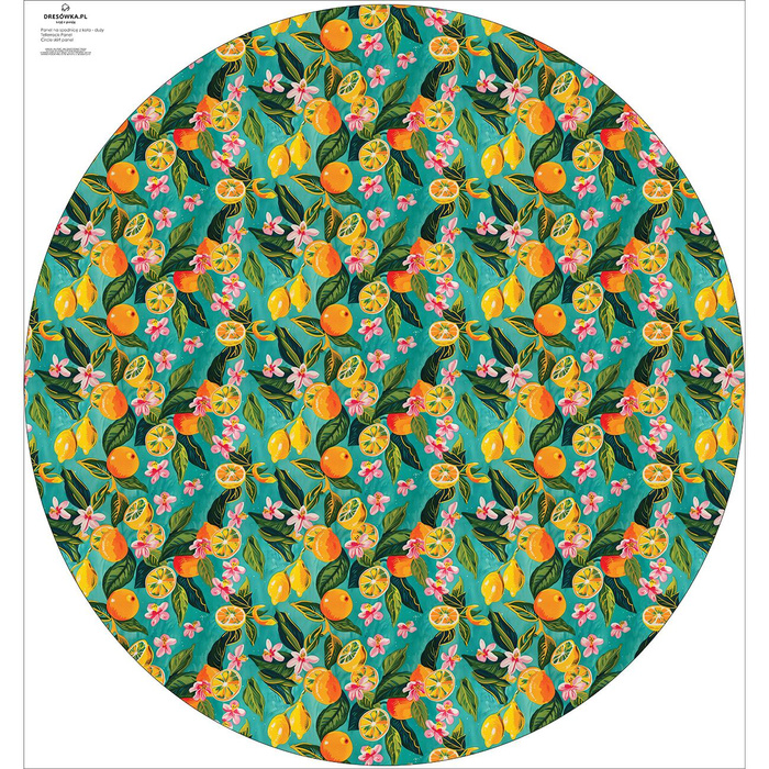 TUTTI FRUTTI PAT.12 -  big circle skirt panel 
