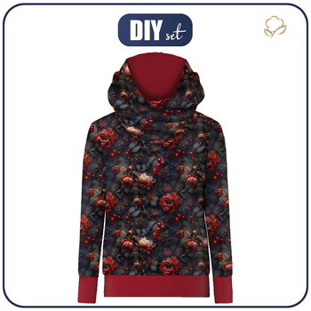 HYDROPHOBIC HOODIE UNISEX - GOTHIC wz. 1 - sewing set