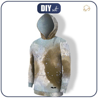 MEN’S HOODIE (COLORADO) - ENCHANTED CLOUDS (ENCHANTED NIGHT) - sewing set XXL