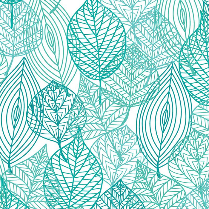 LEAVES - Viscose jersey