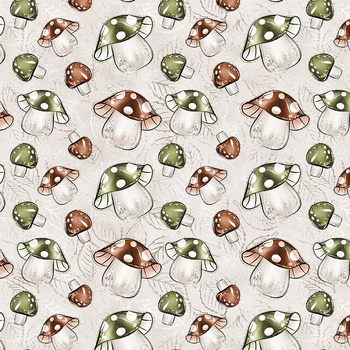 WALD PILZE ms. 1 / beige