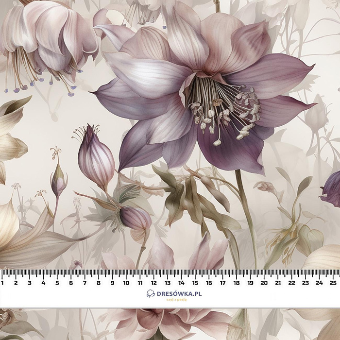 PASTEL FLOWERS WZ.2 - lycra 300g