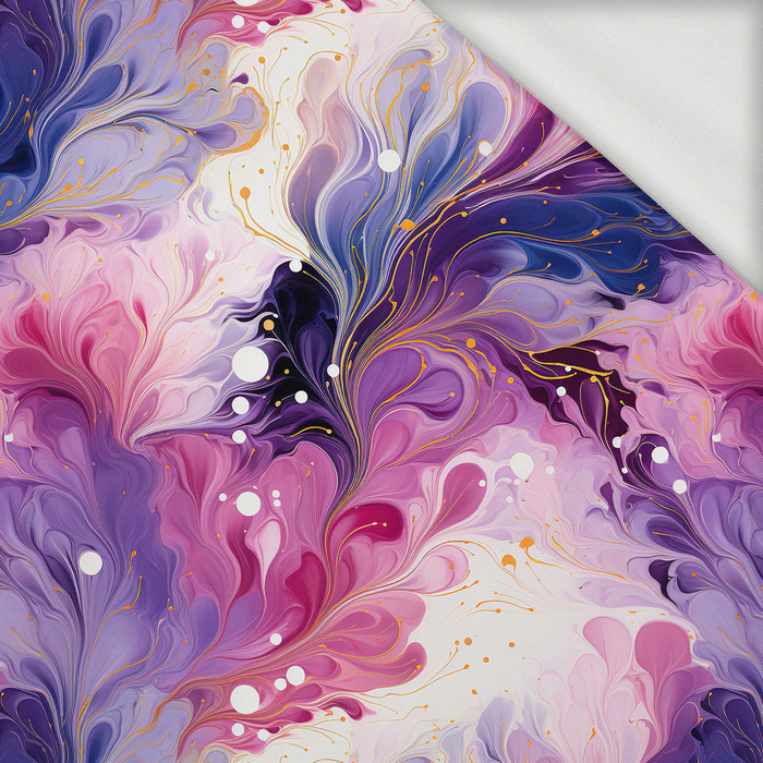 alcohol ink wz.19 - looped knit fabric