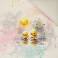DUCKIE RAIN WZ. 3 - Panel (60cm x 50cm)  Polster- Velours