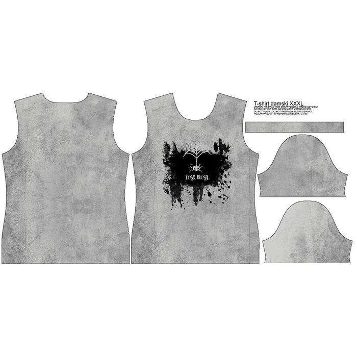 T-SHIRT DAMSKI - ITSY BITSY - single jersey L