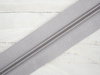 Stuha pro spirální zip 5mm světlošedivá - 336