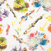 COLORFUL LEAVES / white - looped knit SP250