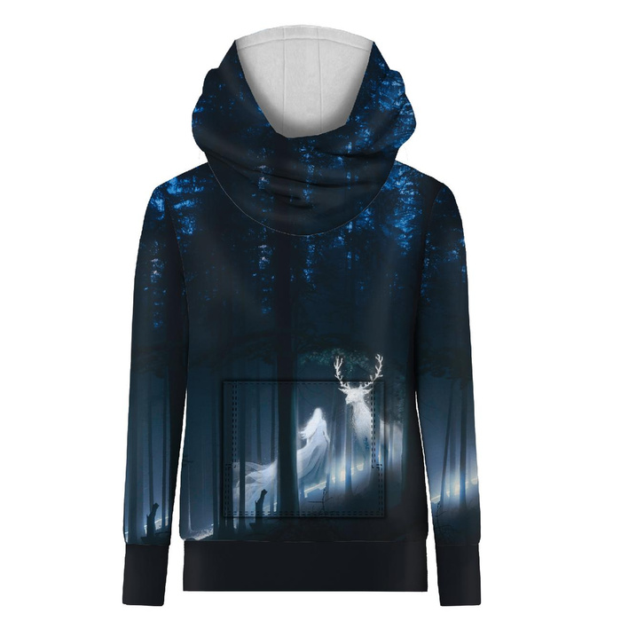 Unisex mikina s kapucí (HYDRA) - SEN BESTIE - Sada šití XXXL
