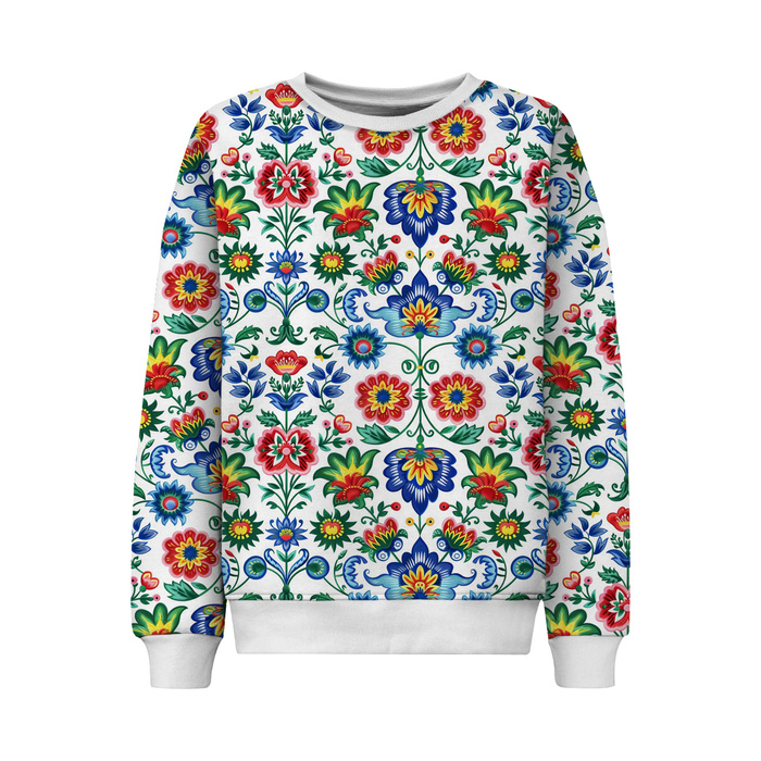 KINDER SWEATSHIRT (NOE) - FOLK ART WZ.4 - Nähset