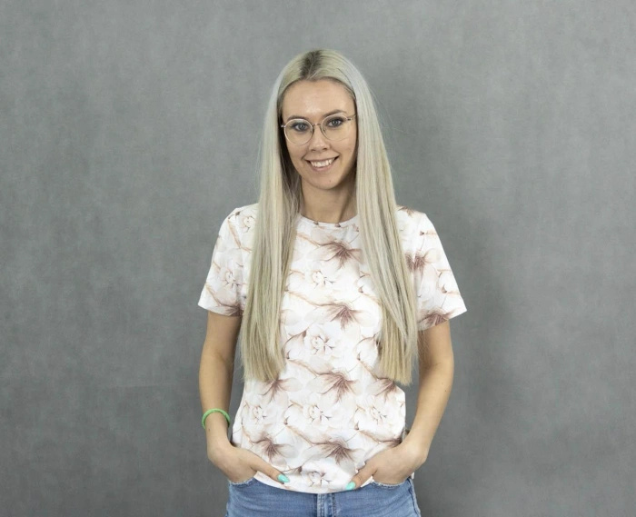 WOMEN’S T-SHIRT - ALCEAS pat. 2 - single jersey M