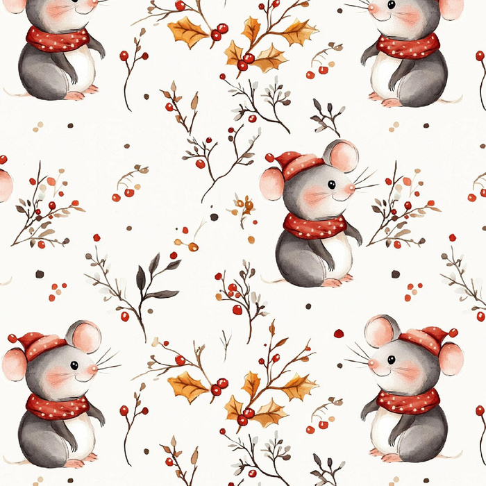 LET IS SNOW wz.6 - Cotton woven fabric