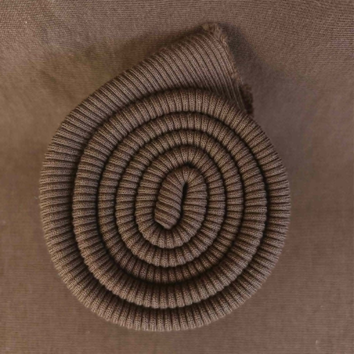 Heavy Elastic Rib Knit 500g - ESPRESSO