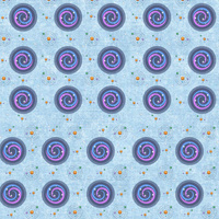 KOSMICKÝ PROSTOR (CESTA DO VESMÍRU) / ACID WASH AZUROVÝ