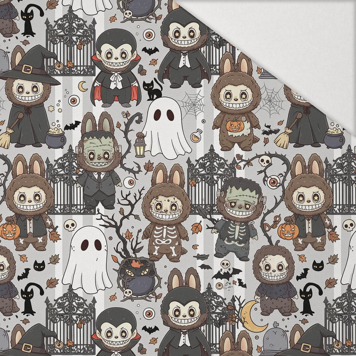 Creepy Cute Halloween WZ.5 - Hydrofobowa dzianina drapana 