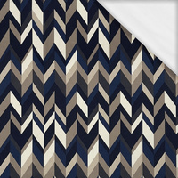 RETRO GEOMETRIC WZ. 18 - single jersey z elastanem ITY