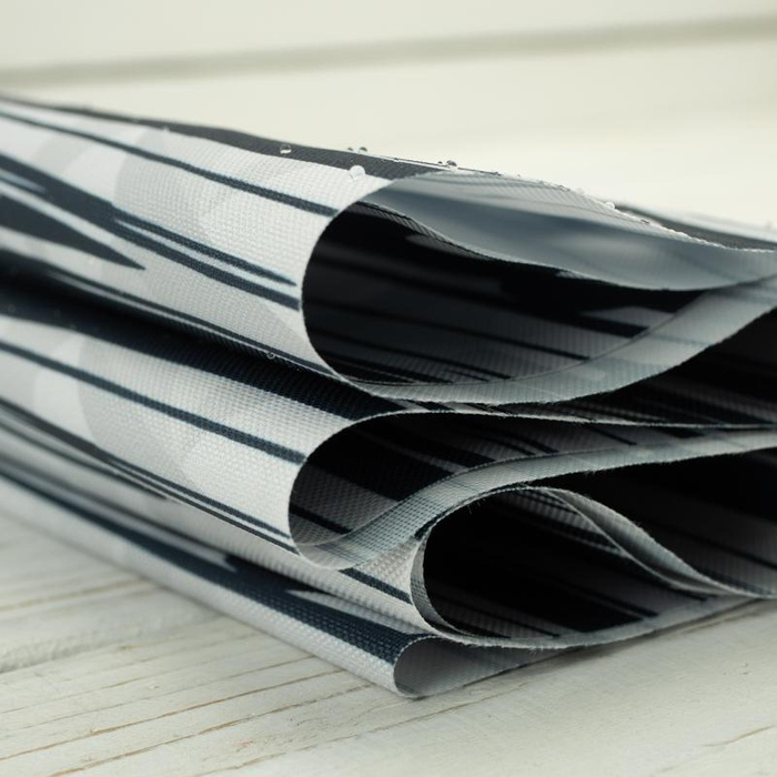 WOODS (adventure) / grey - Waterproof woven fabric