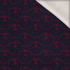 GEOMETRIC MINIMAL WZ. 9 - dzianina drapana z elastanem ITY