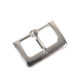 KLAMRA METALOWA DO PASKA 25mm - nikiel