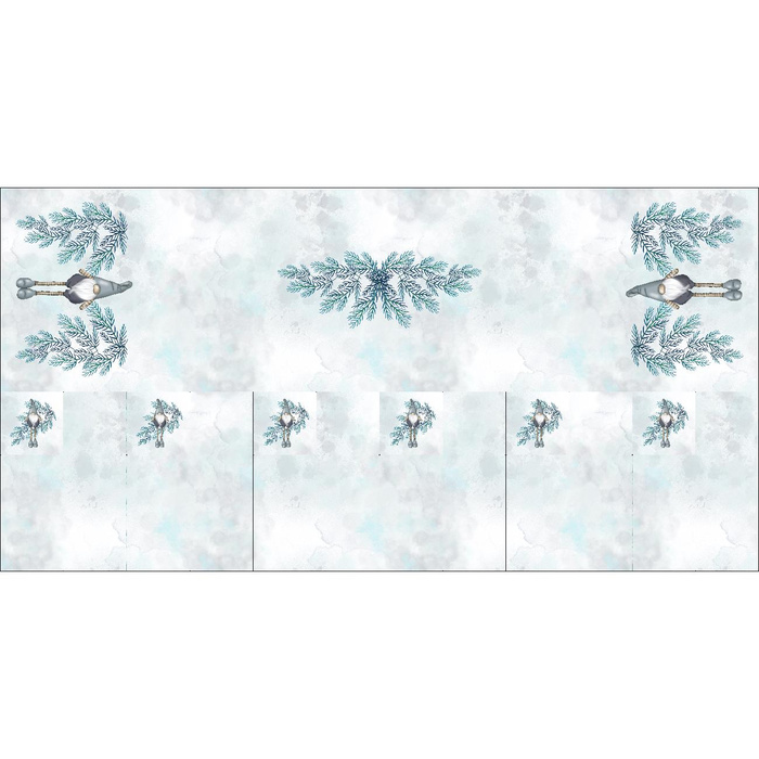 SERWETKI I BIEŻNIK - SKRZAT (ZIMA W MIEŚCIE) - zestaw do uszycia