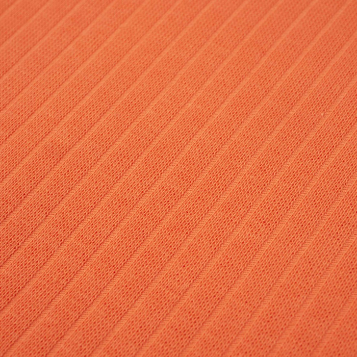 ORANGE - Dünner Rippenstrick