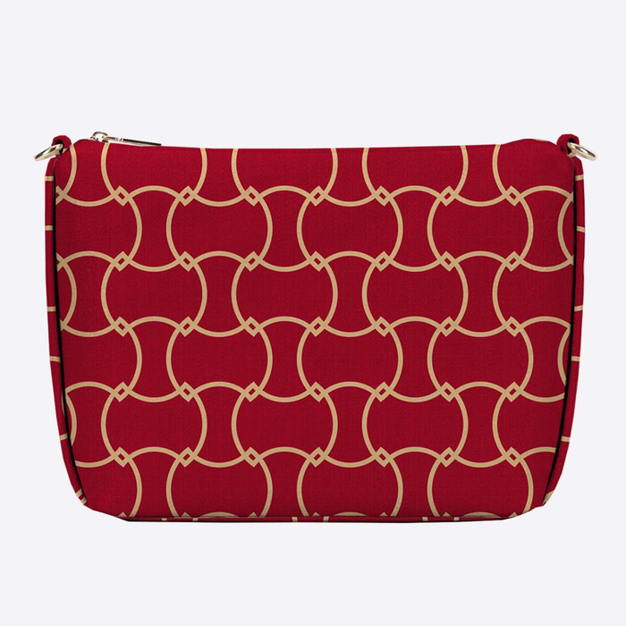 GEOMETRIC MINIMAL WZ. 4 - Mušelín bavlněný