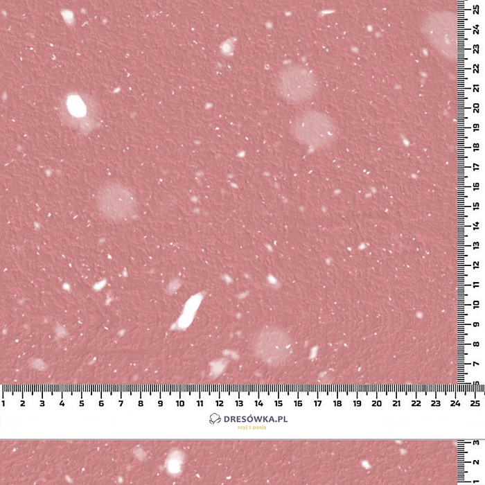 SNOWY PINK - Potahový velur