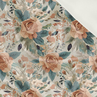 PASTEL FLOWERS WZ. 36 - Satin