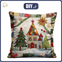 PODUSZKA 45X45 - BATIK 5 - panel przód + tył