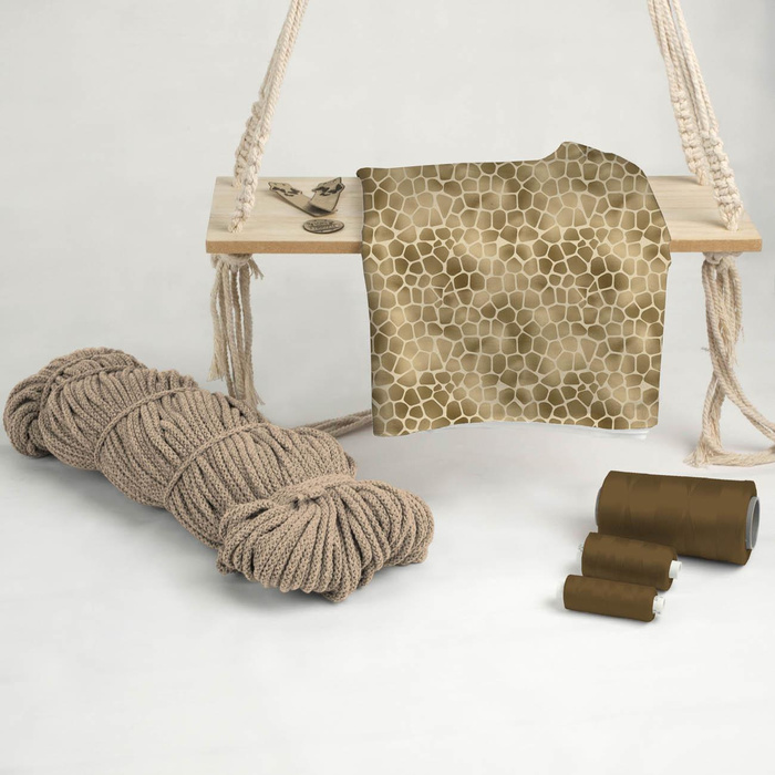 GIRAFFE PAT. 2 (SAFARI) - Viscose jersey