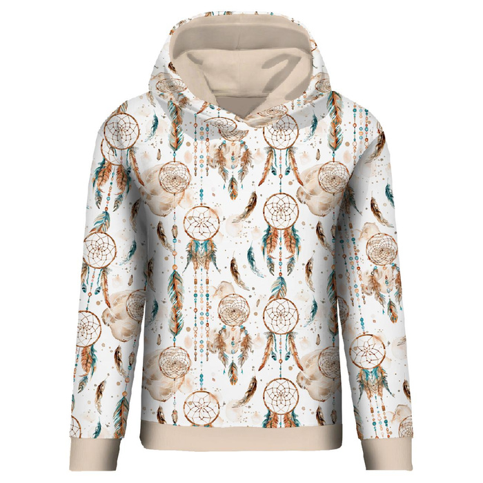 BLUZA DAMSKA "POLA" (XXL) CLASSIC Z KAPTUREM - DREAM CATCHERS wz.1 - zestaw do uszycia
