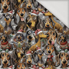 DOGS WZ. 1 / CHRISTMAS - Jersey wiskozowy