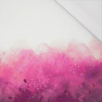 KLEKSY (fuksja) - PANEL SINGLE JERSEY