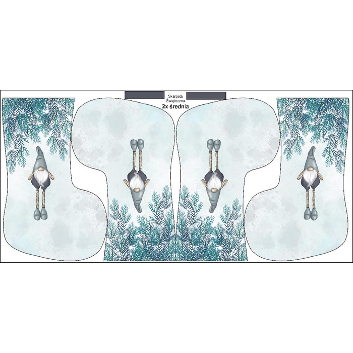 Weihnachtssocken Set - WICHTEL (WINTER IN DER STADT)