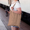 ACID WASH Mocha Mousse - brushed knitwear with elastane ITY