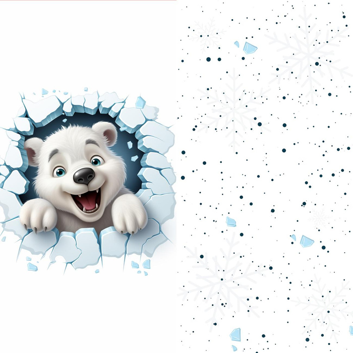HAPPY CHRISTMAS M. 3 - Baumwoll Webware