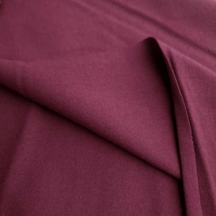 Single jersey mit elastan TE210 - AUBERGINE (D-215)