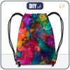 GYM BAG - ALCOHOL INK PAT. 5 - small