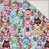CHRISTMAS AXOLOTL - Jersey wiskozowy