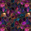 STAINED GLASS WZ. 25- Welur tapicerski