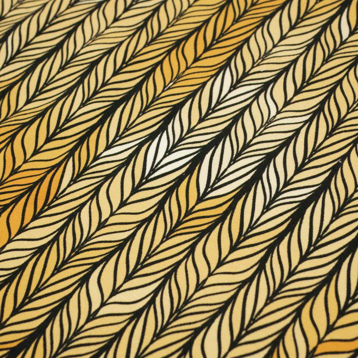 ZOPF / gelb (BUTTER YELLOW) -  French Terry mit Elasthan
