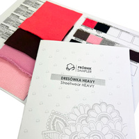 COLOR SWATCH BOOK – LOOPED KNIT FABRIC HEAVY