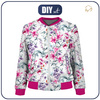 WOMEN’S BOMBER JACKET (KAMA) - SPRING MEADOW pat. 1 - sewing set XL