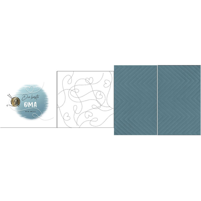 OZDOBNÉ POLŠTÁŘE - DIE BESTE OMA DER WELT / klubko