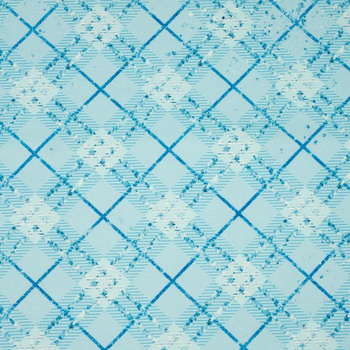 GLITTER CHECK (WONDERLAND) - single jersey with elastane