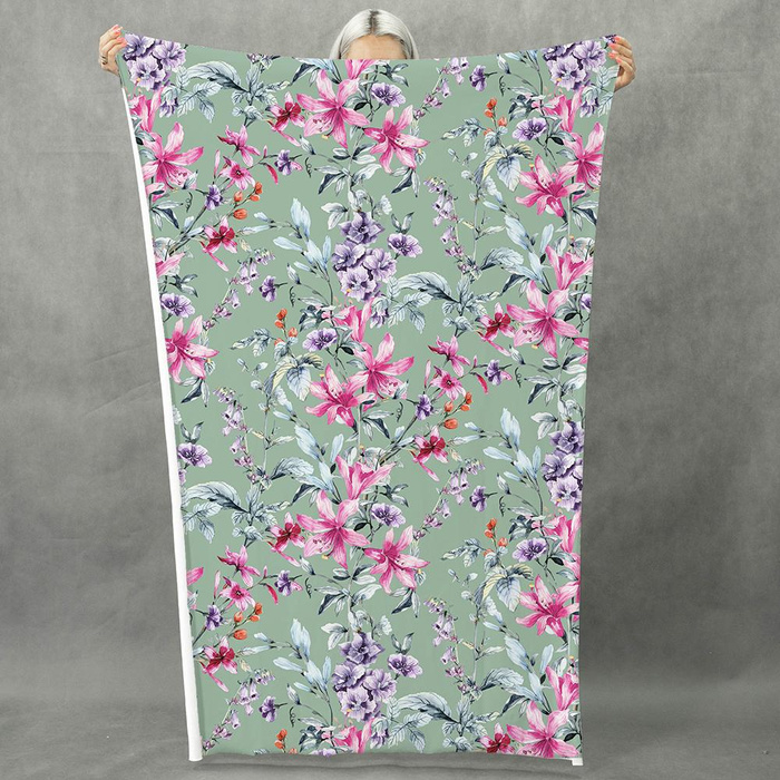 SPRING MEADOW pat. 3 - Woven Fabric for tablecloths