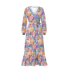 PASTEL FLOWERS WZ.19- Slub Weave
