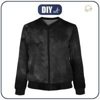 DAMEN BOMBERJACKE (KAMA) - BLACK SPECKS - Nähset XS