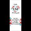 Mädchen Textillabel "BLUMEN" DE - Größe 146 - 9 Stck Set